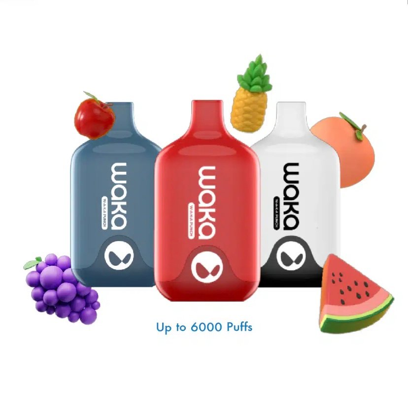 Waka Waka Smash 6000 Puffs (10 Pack)