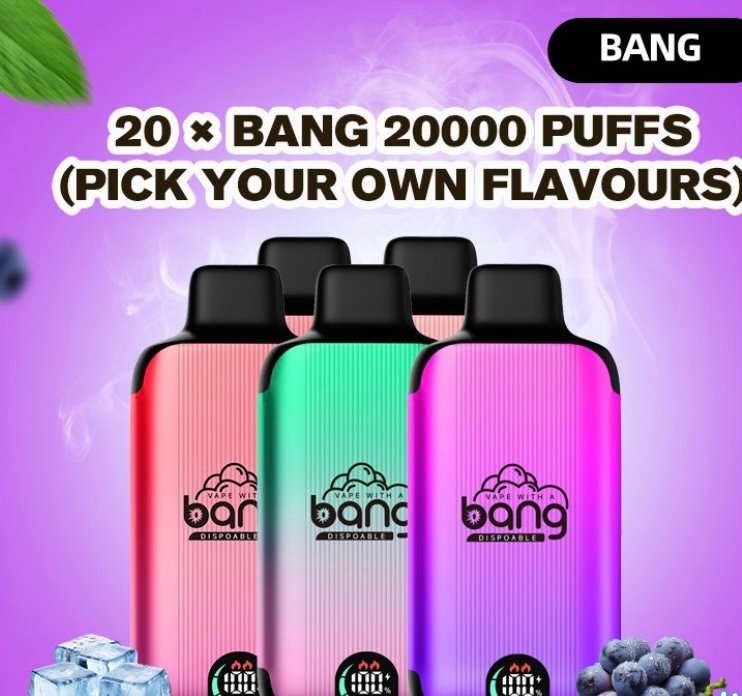 Vape Link 20 × BANG 20000 PUFFS (PICK YOUR OWN FLAVORS)