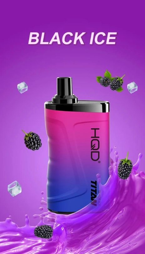 HQD HQD TITAN BLACK ICE 7000 PUFFS