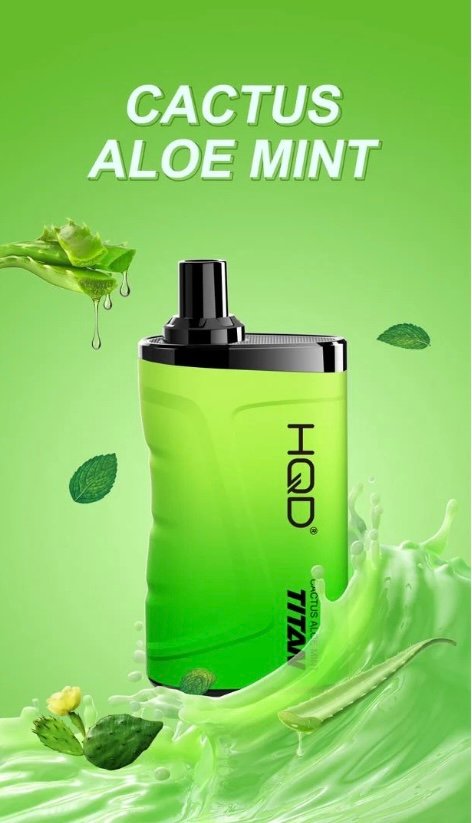 HQD HQD TITAN CACTUS ALOE MINT 7000 PUFFS