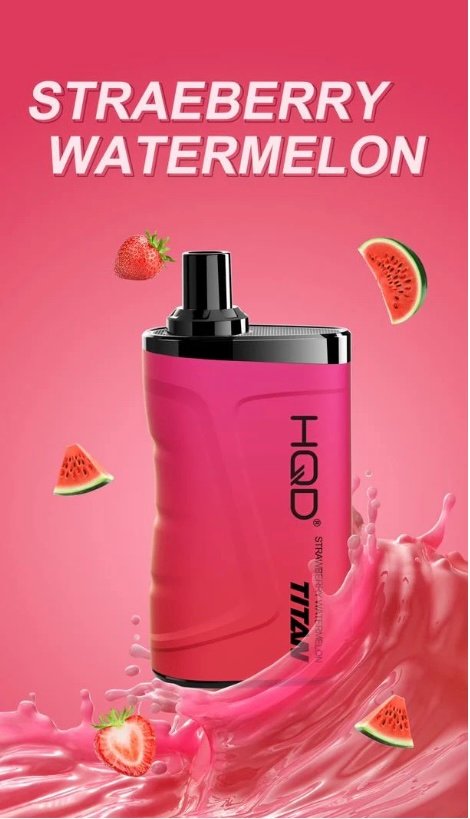 HQD HQD TITAN STRAWBERRY WATERMELON 7000 PUFFS