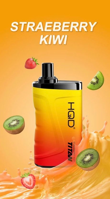 HQD HQD TITAN STRAWBERRY KIWI 7000 PUFFS