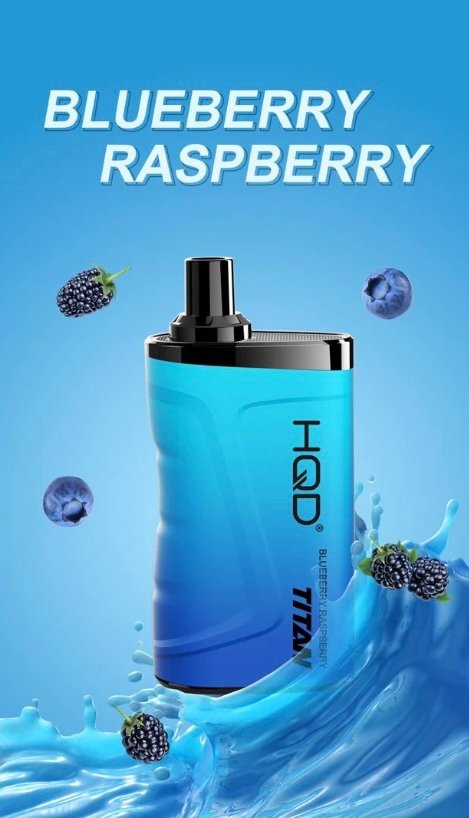 HQD HQD TITAN BLUEBERRY RASPBERRY 7000 PUFFS