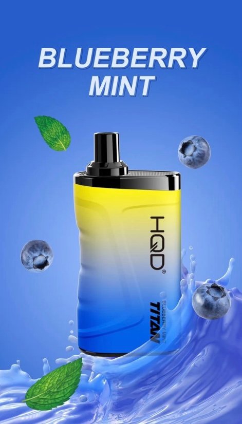 HQD HQD TITAN BLUEBERRY MINT 7000 PUFFS