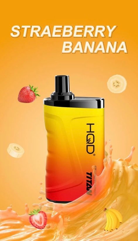 HQD HQD TITAN STRAWBERRY BANANA 7000 PUFFS