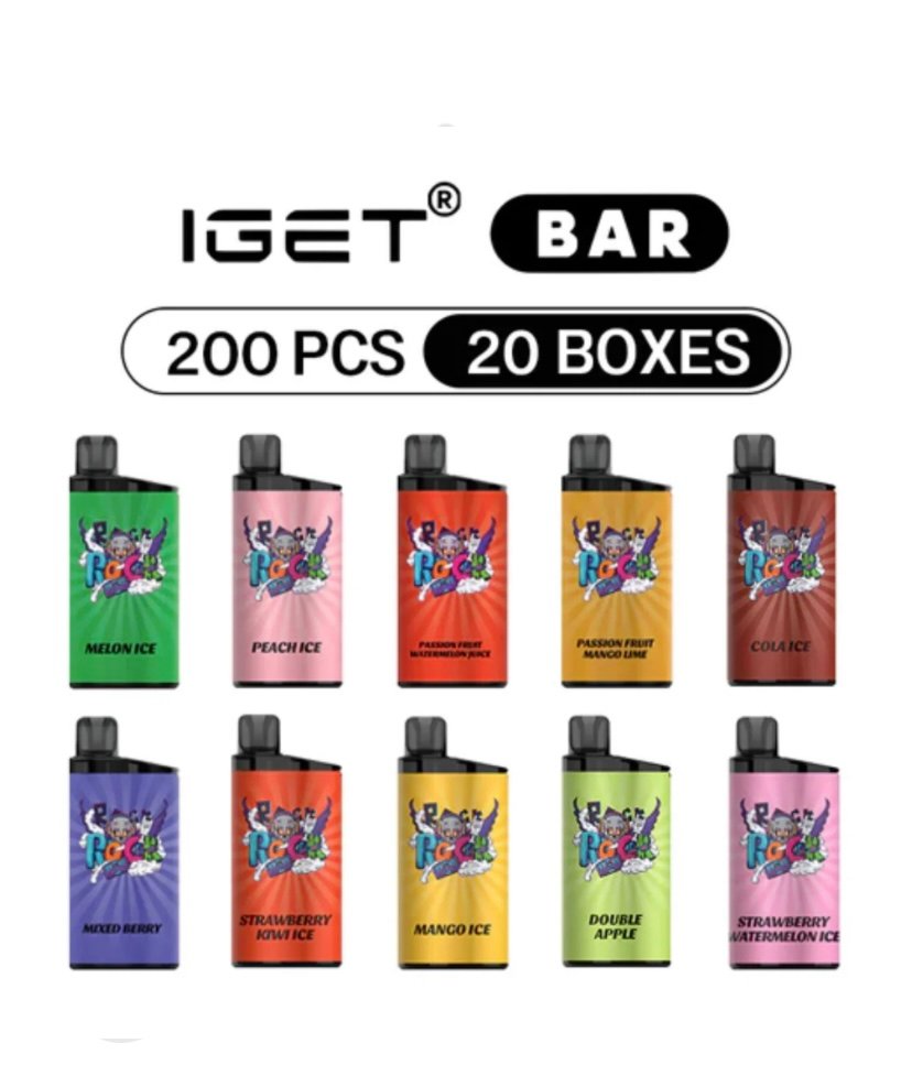 Vape Link IGET BAR 3500 PUFFS(200PCS)