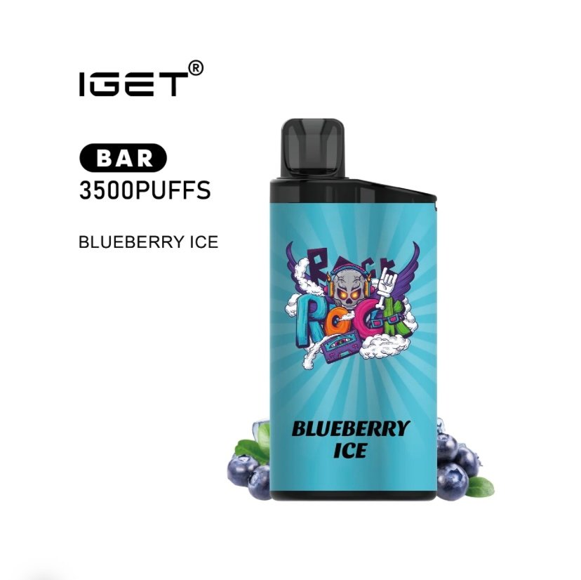 IGET IGET BAR BLUEBERRY ICE 3500 PUFFS