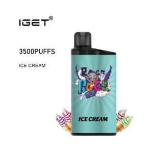 IGET IGET BAR ICE CREAM 3500 PUFFS