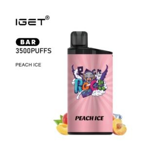IGET IGET BAR PEACH ICE 3500 PUFFS
