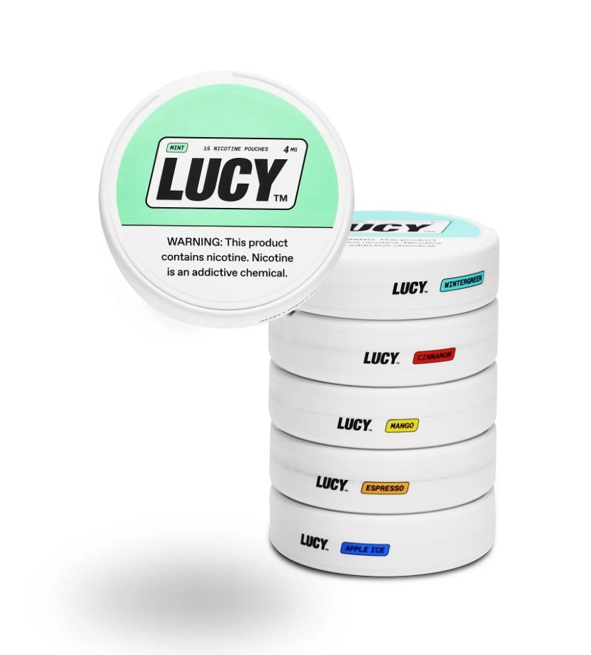 Nicotine Lucy  Nicotine Pouches (6-Mix pack)
