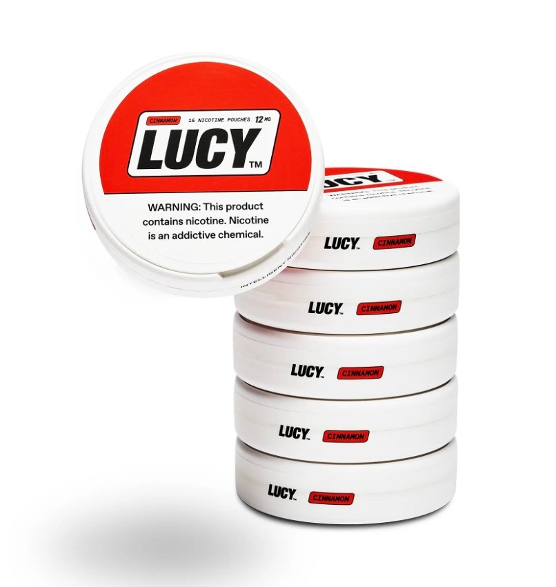 Nicotine LUCY Nicotine Pouches Cinnamon (6 pack)