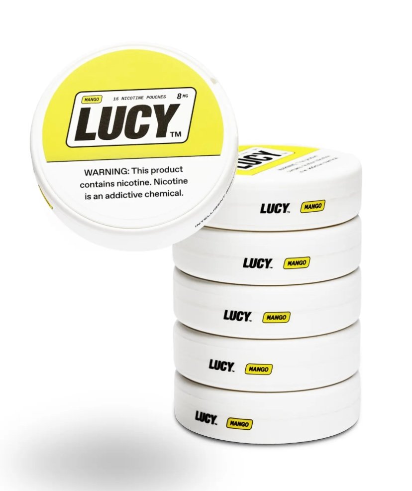 Nicotine LUCY Nicotine Pouches Mango(6 pack)