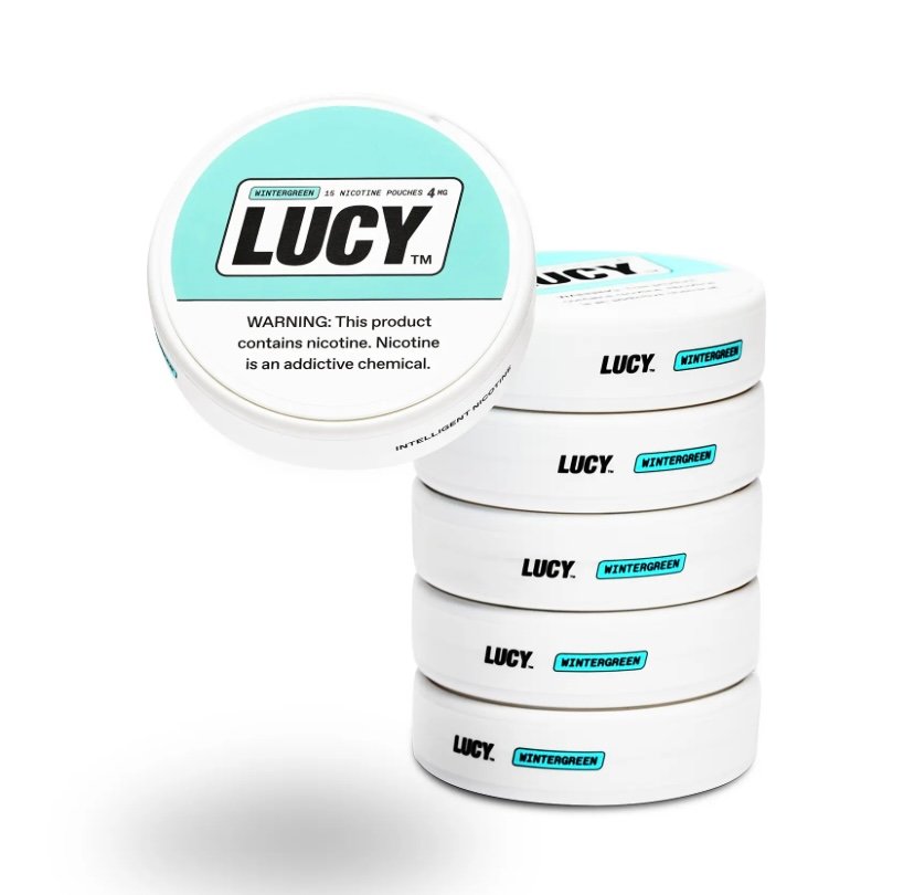 Nicotine Lucy Nicotine Pouches( 6-pack) Winter Green