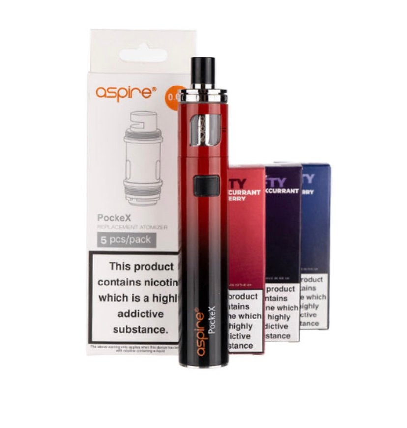 Vape Link Aspire PockeX Kit Bundle