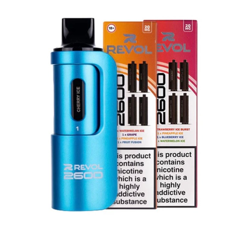 Vape Link Revol 2600 4 in 1 Pod Kit Bundle