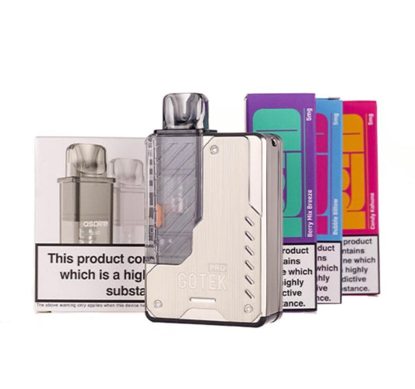 Vape Link Aspire GoTek Pro Pod Kit Bundle