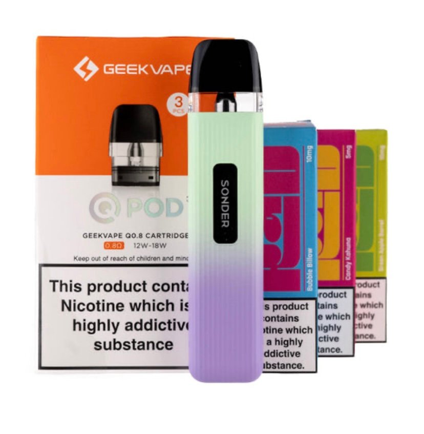 Vape Link Geek Vape Sonder Q Pod Kit Bundle