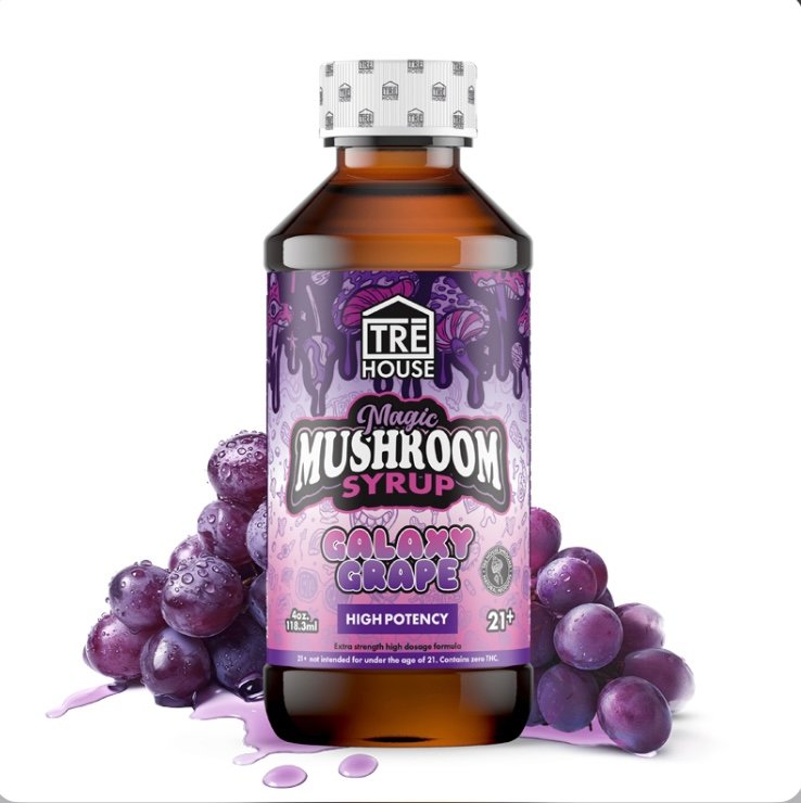 Delta 8 Galaxy Grape Magic Mushroom Syrup