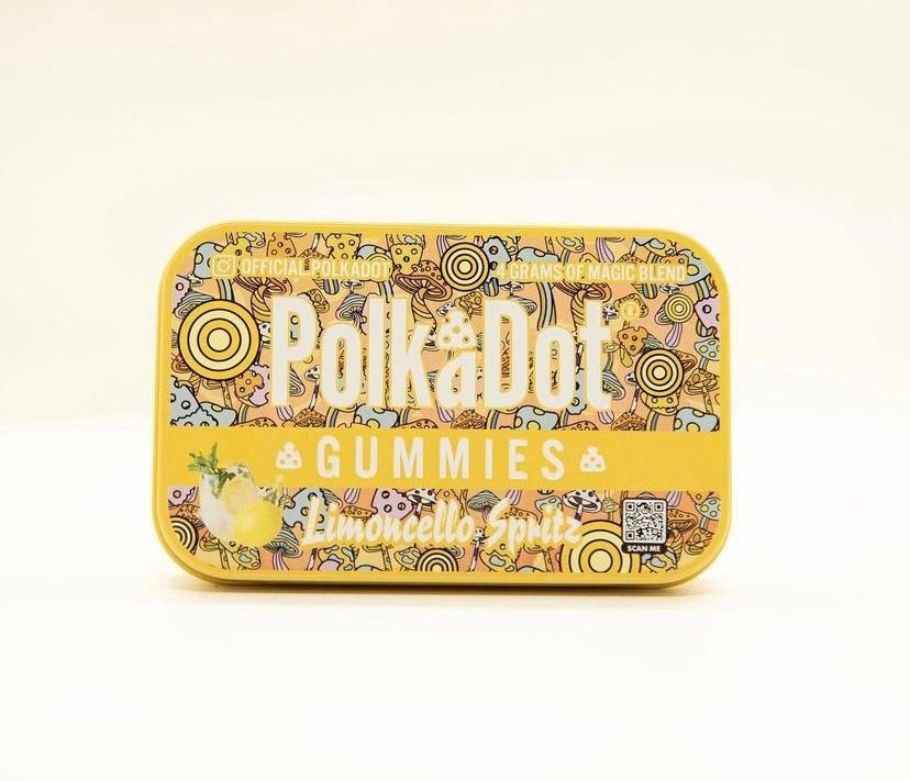 Magic Mushrooms Polkadot Limoncello Spritz Gummies