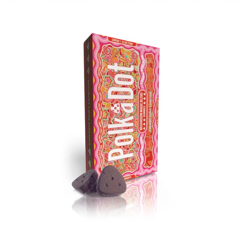 Magic Mushrooms Cherry Kiwi Limeade Gummies