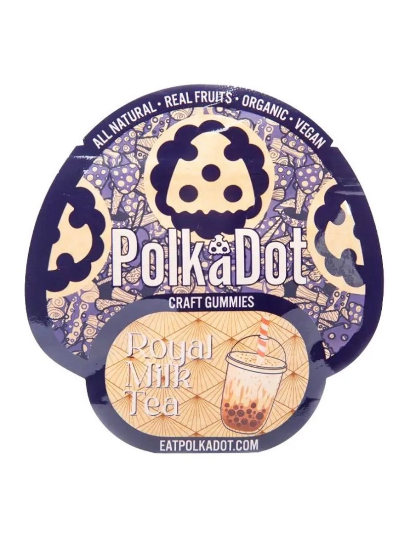 Magic Mushrooms Royal Milk Tea Polkadot Craft Gummies 4G