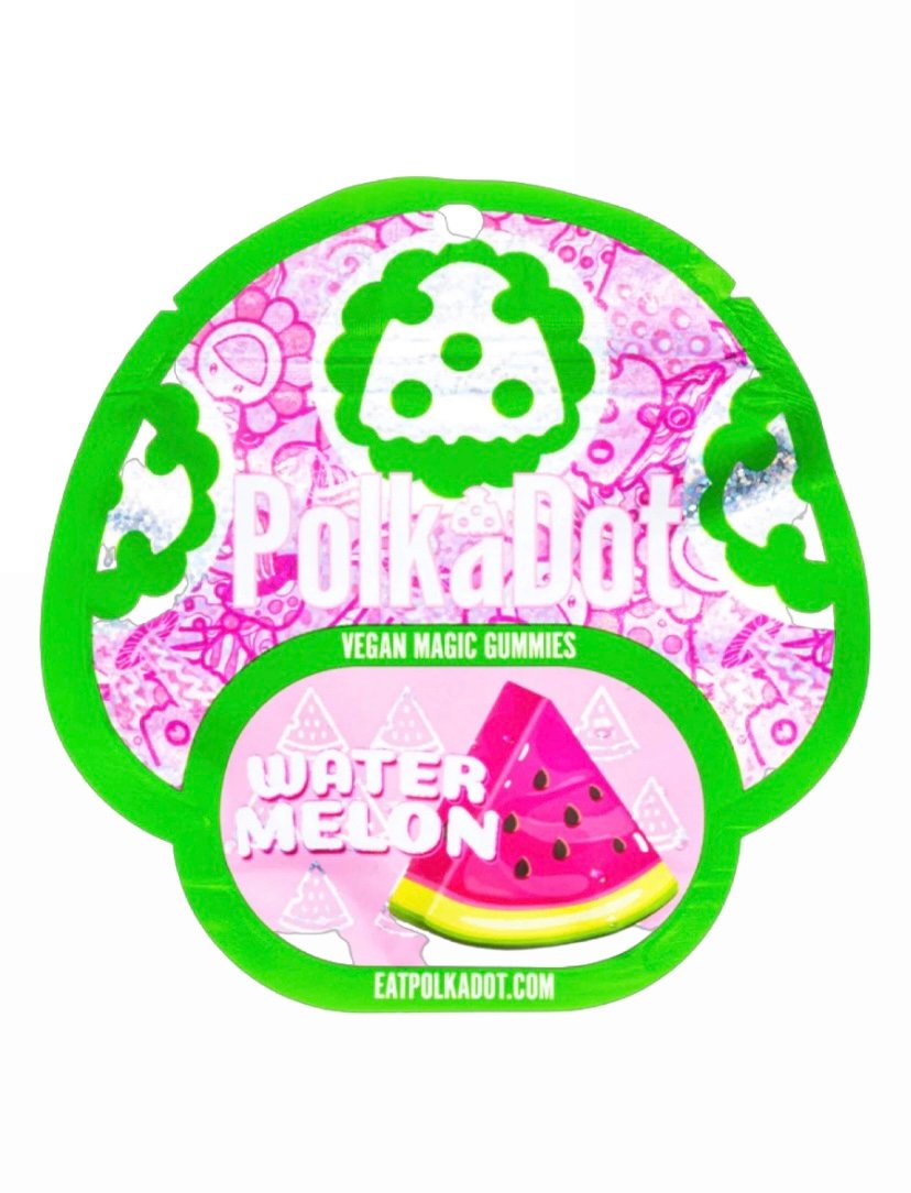 Magic Mushrooms Watermelon Polkadot Vegan Magic Gummies 4G