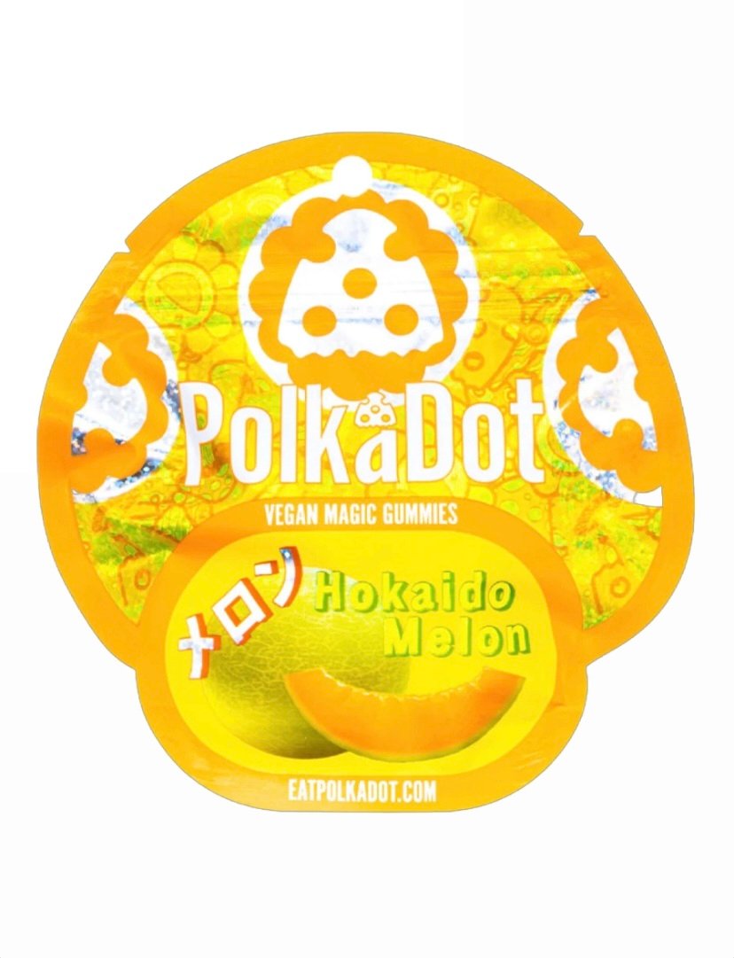 Magic Mushrooms Hokaido Melon Polkadot Vegan Magic Gummies 4G