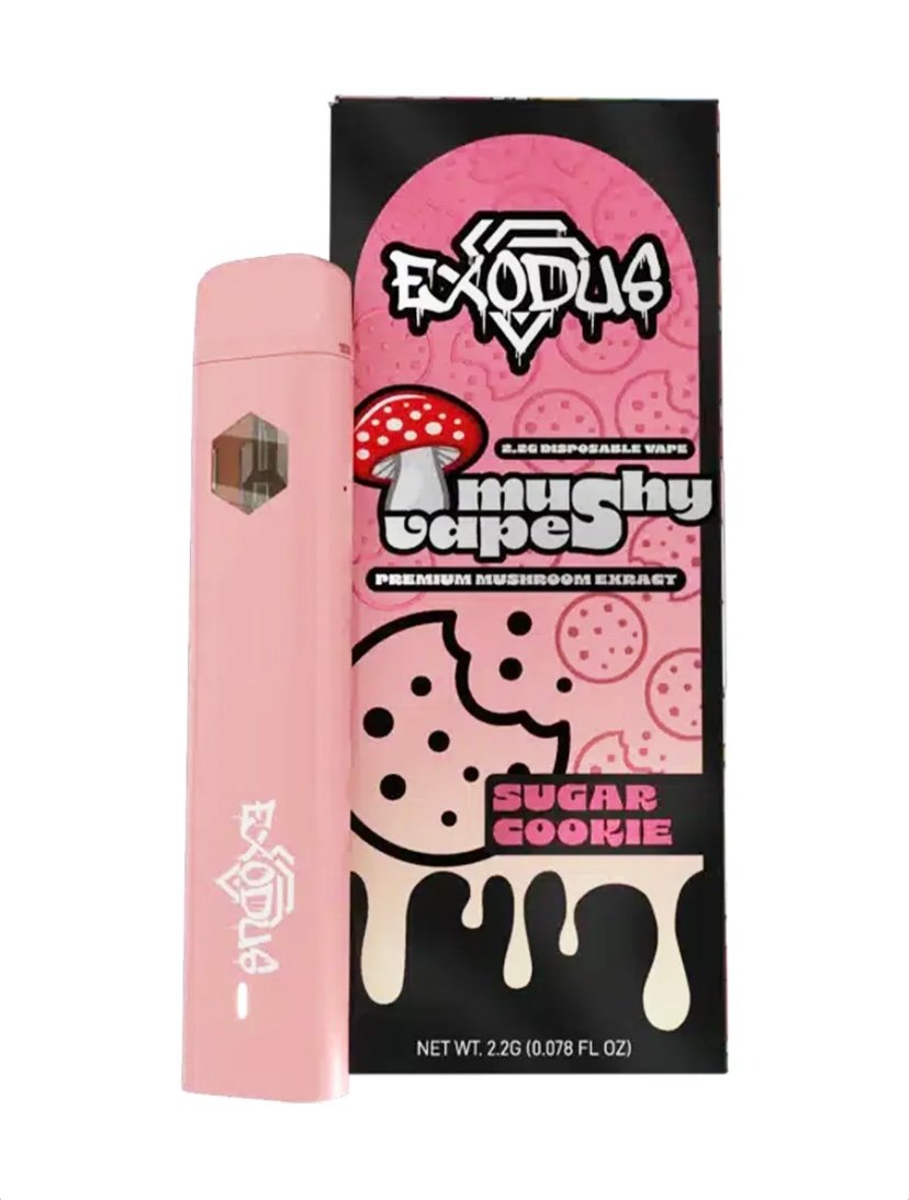 Magic Mushrooms Sugar Cookies Exodus Mushy Disposable Vape 2.2G