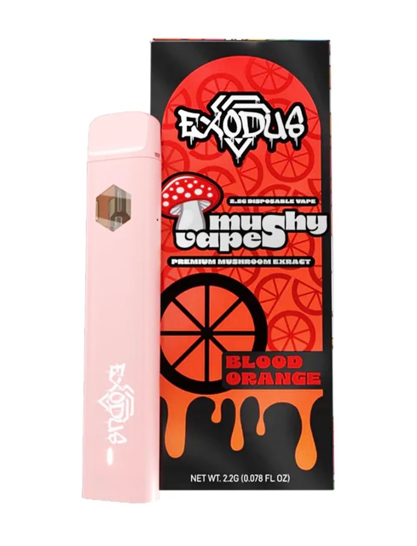 Magic Mushrooms Blood Orange Exodus Mushy Disposable Vape 2.2G