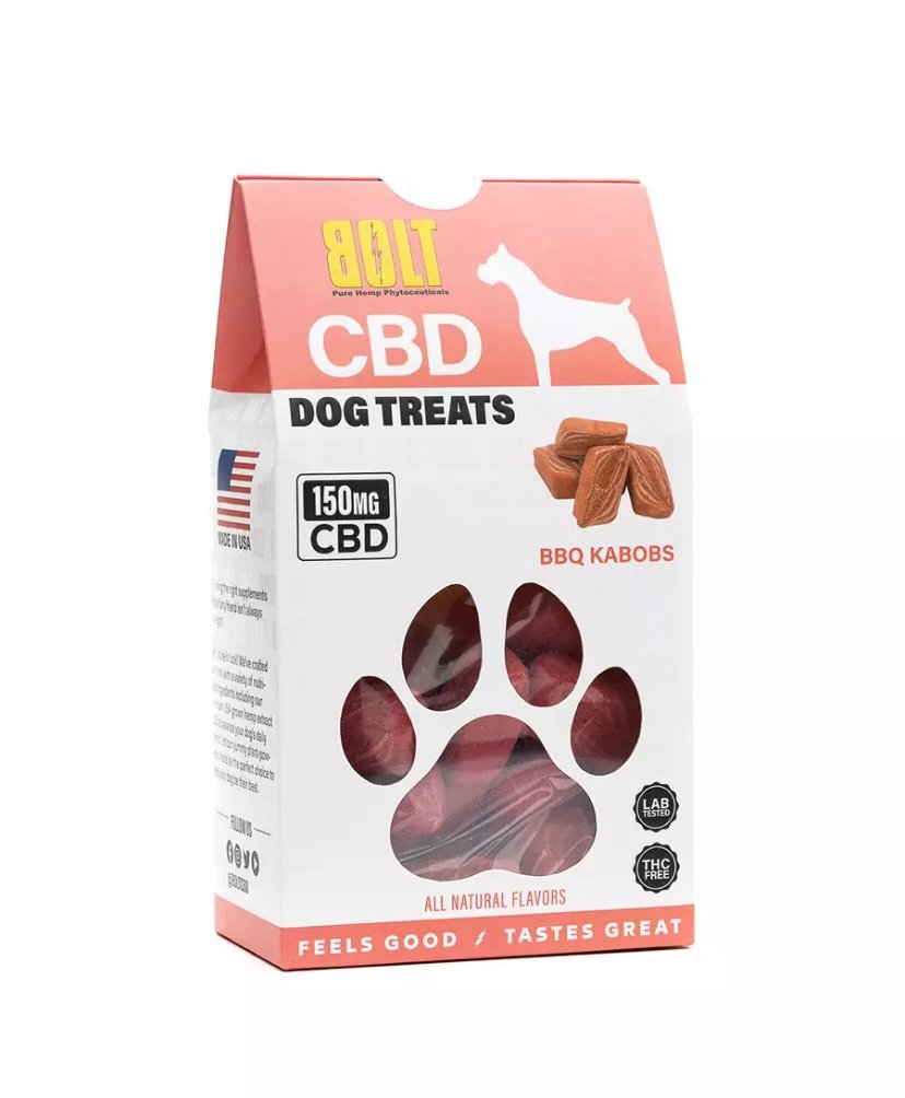 CBD BBQ Kabobs Bolt CBD Dog Treats 150mg