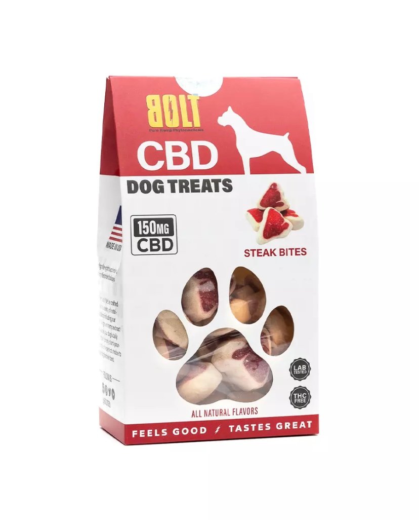 CBD Steak Bites Bolt CBD Dog Treats 150mg