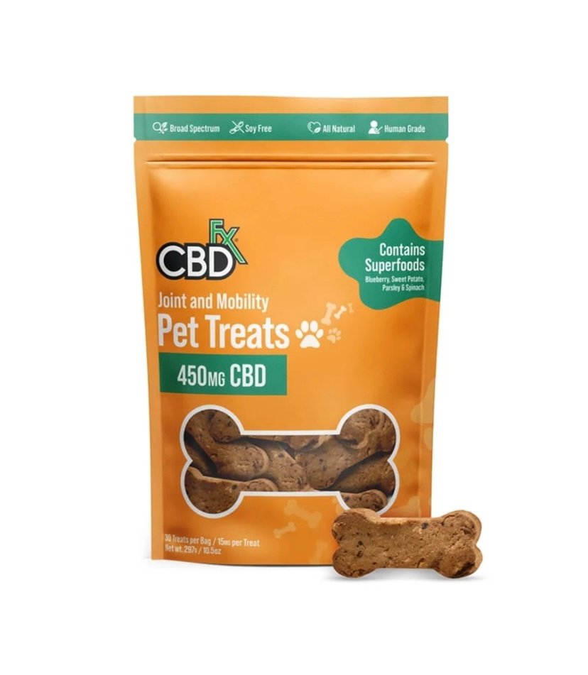 CBD CBDfx Join & Mobility Dog Treats 450mg CBD