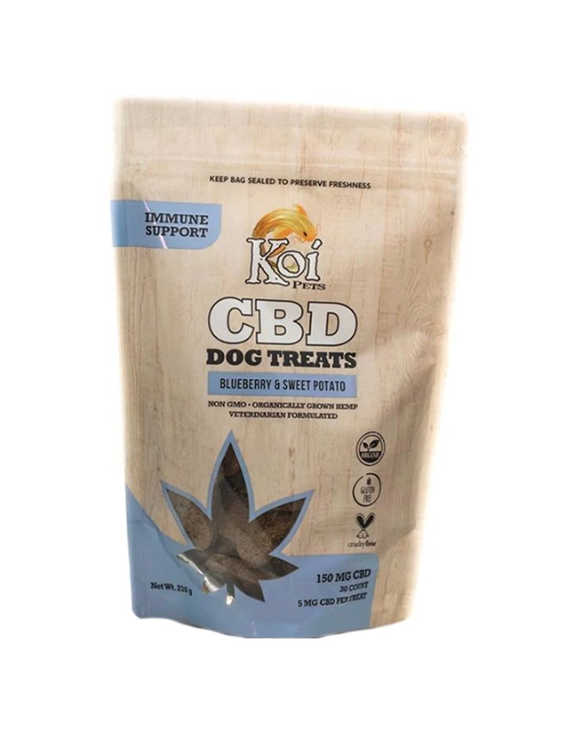 CBD Koi CBD Dog Treats 150 mg (Blueberry & Sweet Potato)