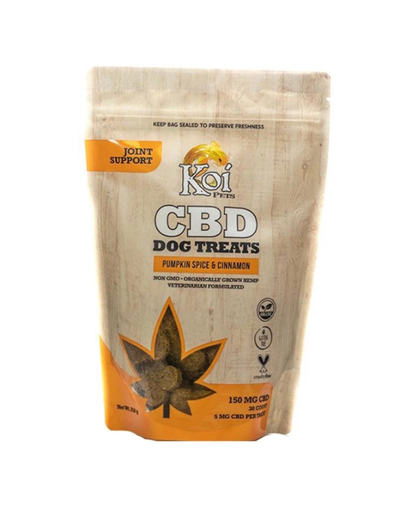 CBD Koi CBD Dog Treats 150 mg (Pumpkin Spice & Cinnamon)