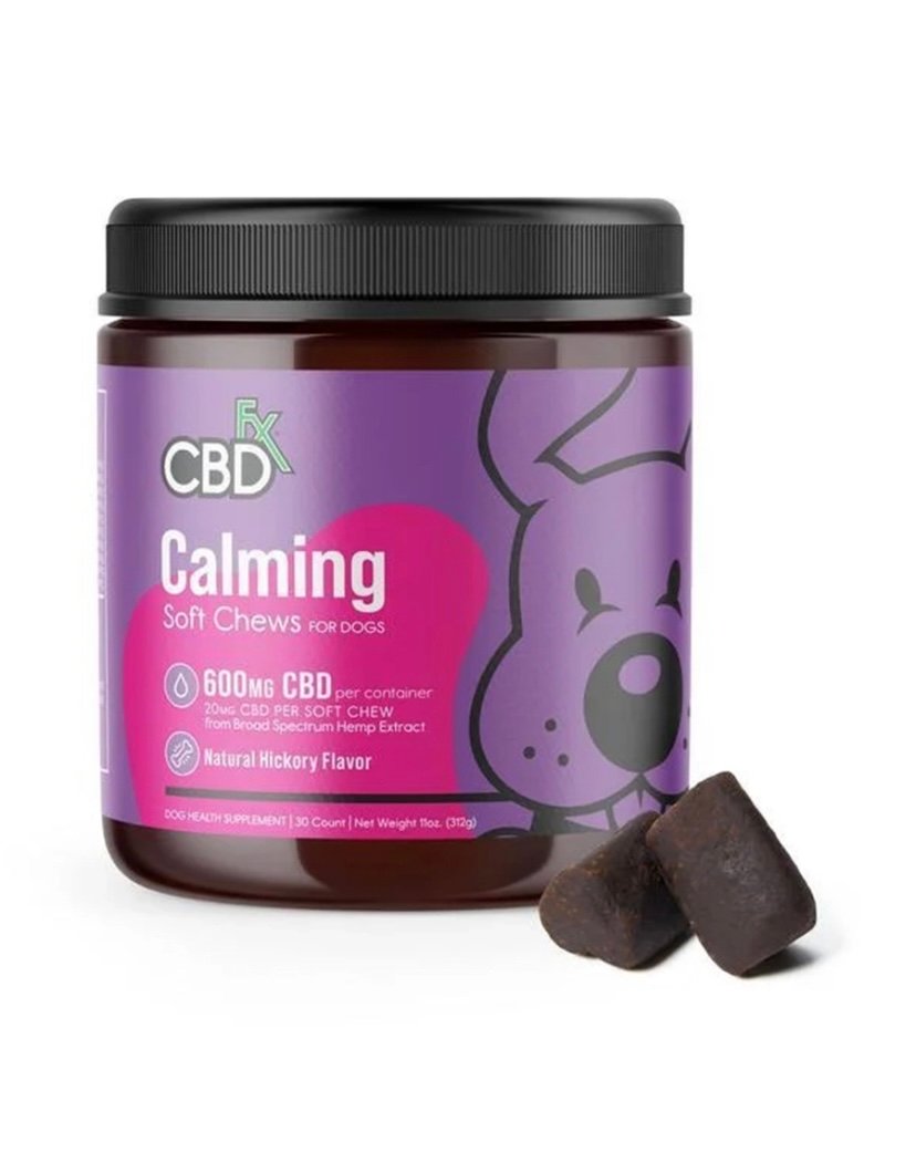 CBD CBDfx Calming Soft Chews For Dogs 600mg CBD