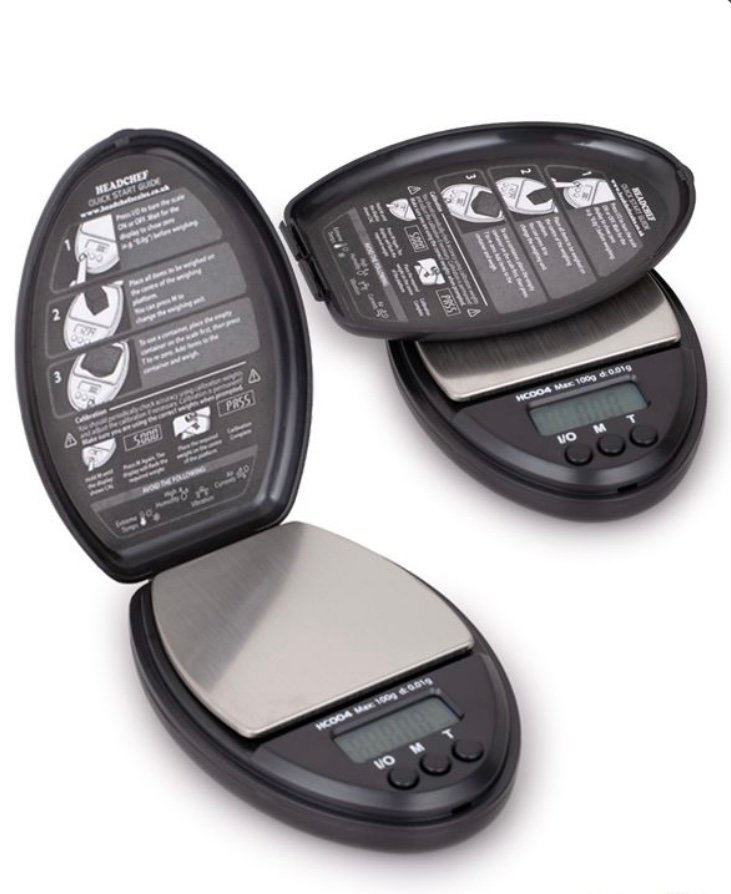 HC004 HC004 HEADCHEF DIGITAL SCALE 100G X 0.01G