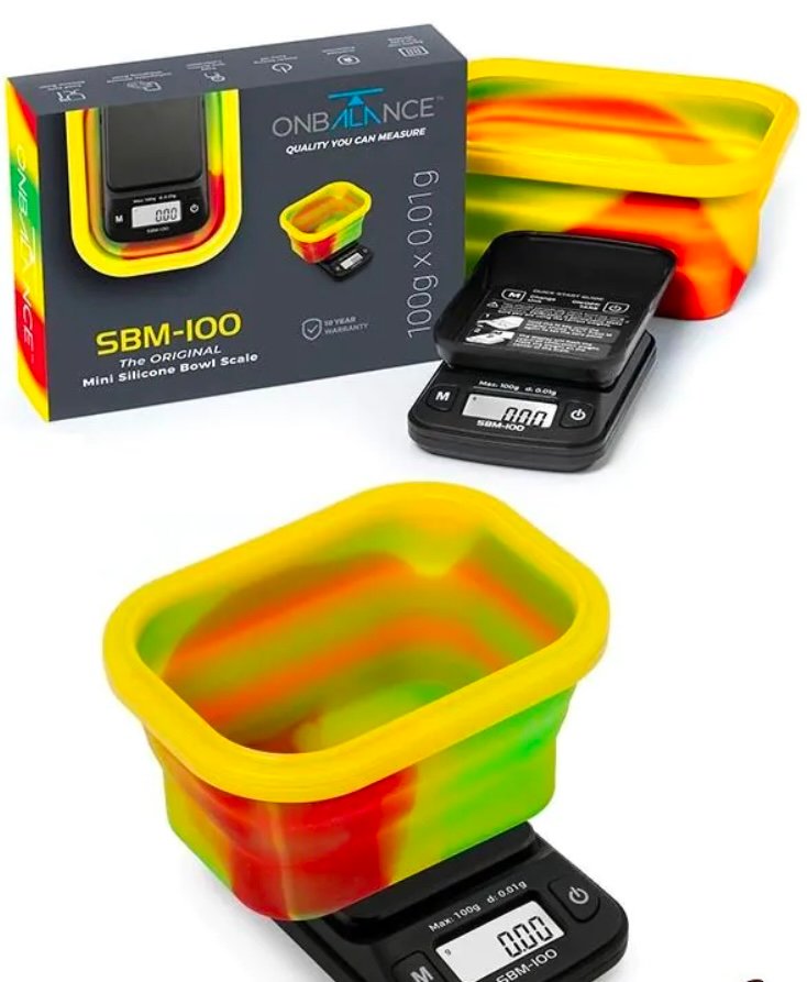 RASTA RASTA MINI SILICONE BOWL SCALES 100G X 0.01G