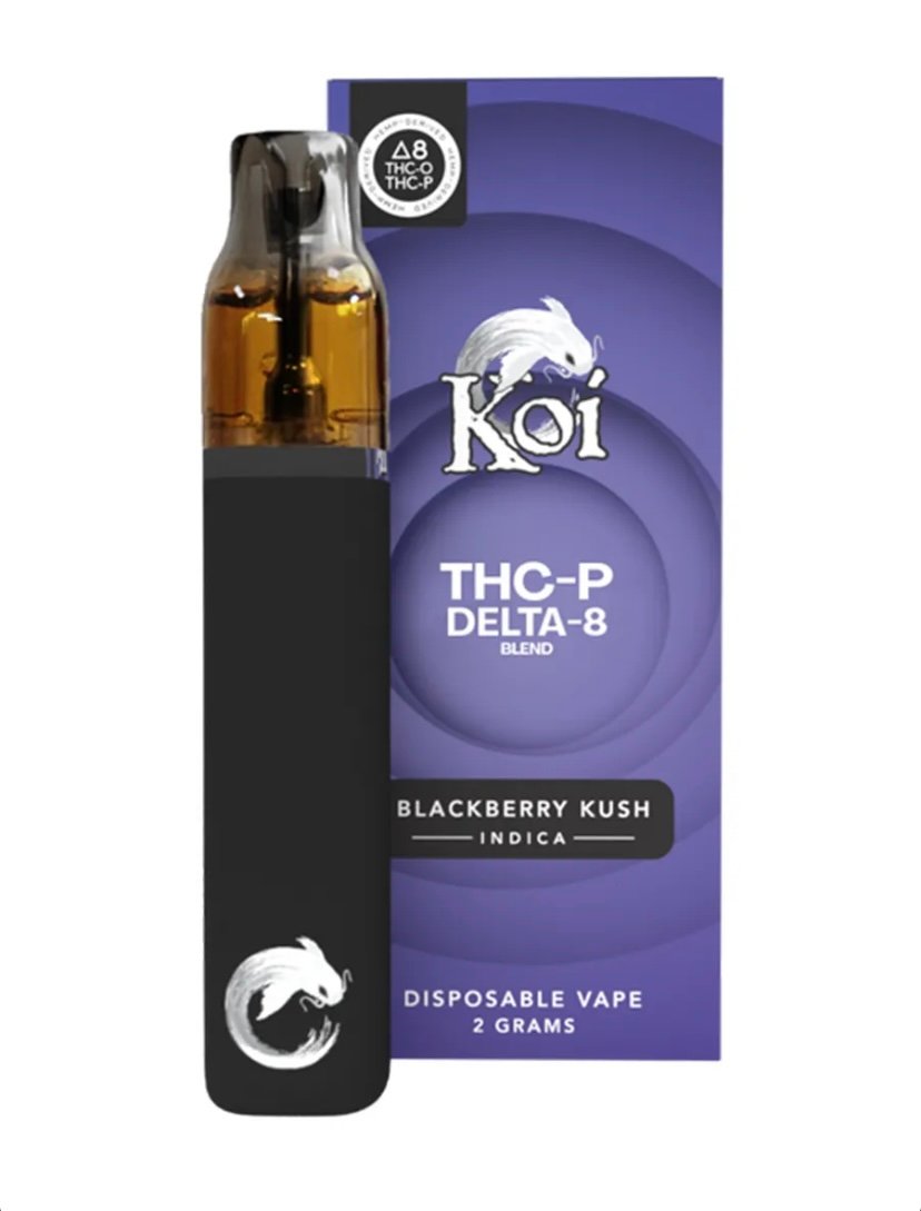 Blackberry Blackberry Kush Koi D8 Blend Vape 2G
