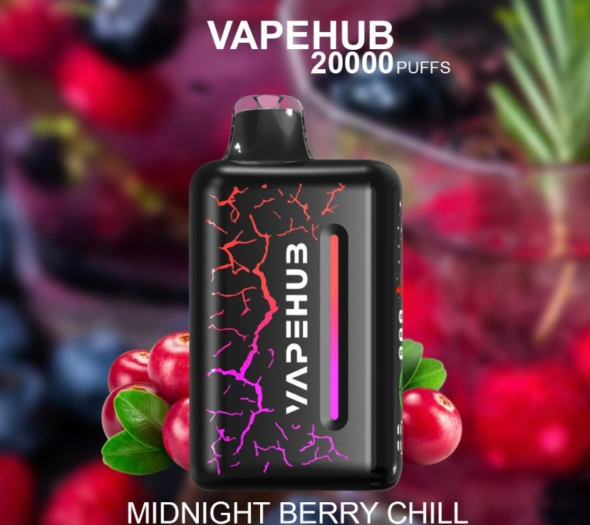 VAPEHUB VAPEHUB MIDNIGHT BERRY CHILL – 20000 PUFFS
