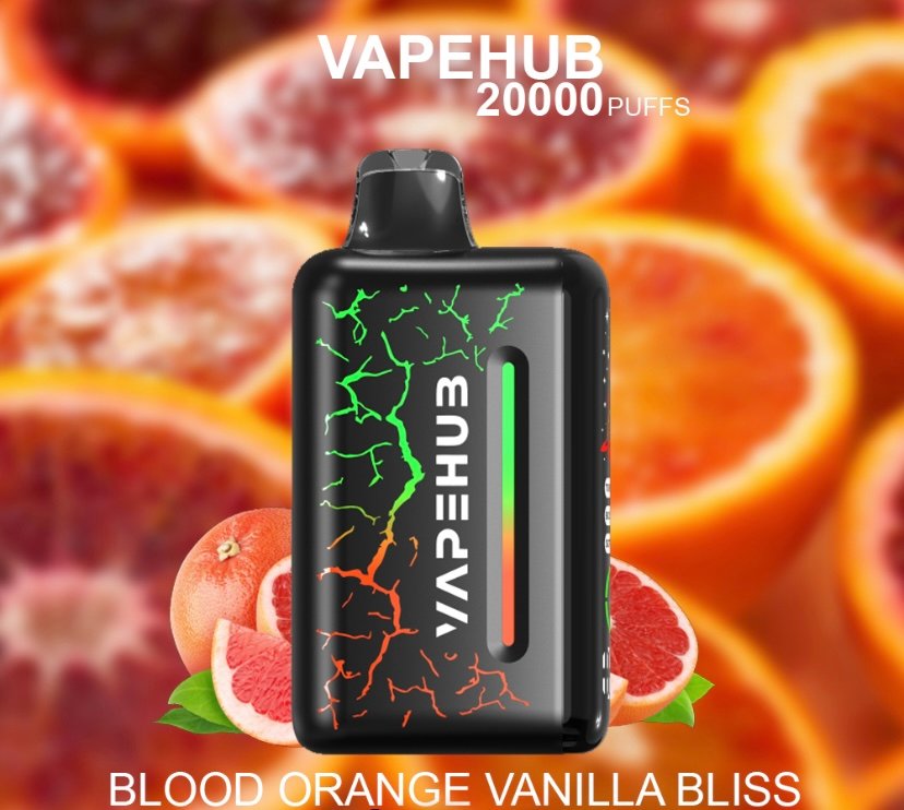 VAPEHUB VAPEHUB BLOOD ORANGE VANILLA BLISS – 20000 PUFFS