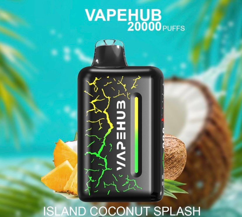 VAPEHUB VAPEHUB ISLAND COCONUT SPLASH – 20000 PUFFS