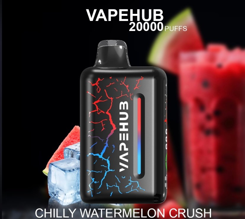 VAPEHUB VAPEHUB CHILLY WATERMELON CRUSH – 20000 PUFFS