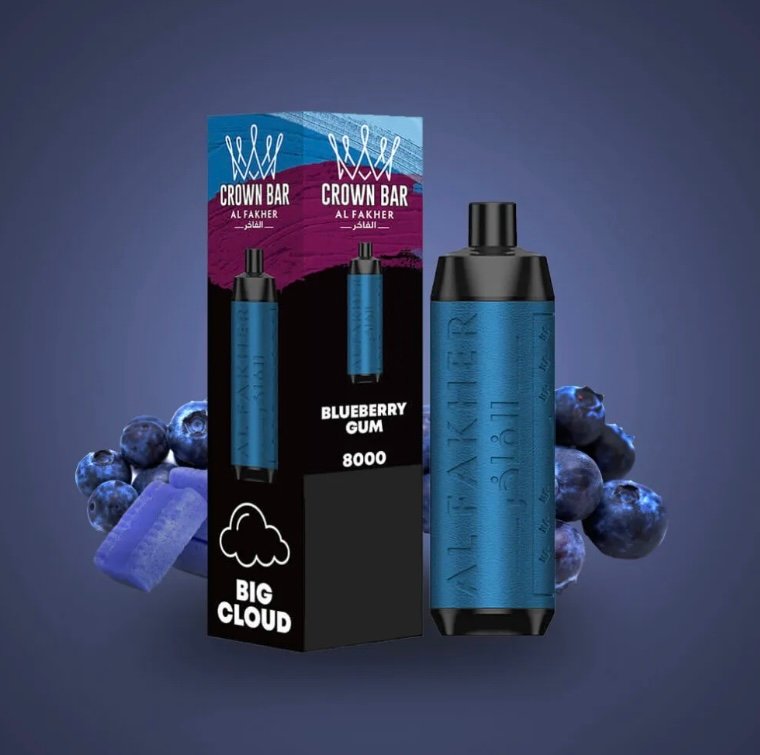 Blueberry Blueberry Bubble Gum – CROWN BAR