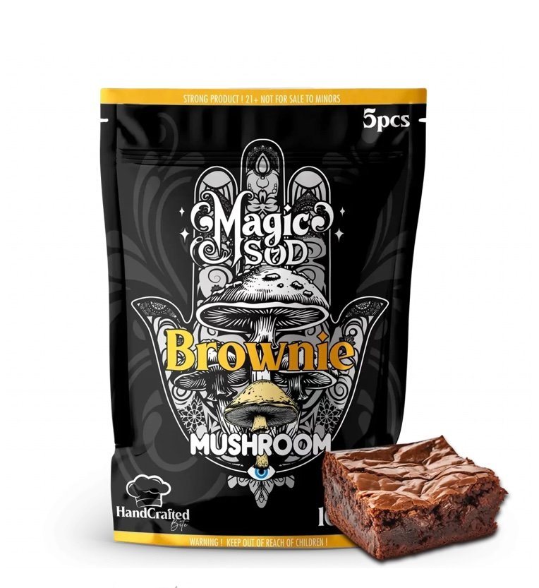 Delta 8 Mushroom Chocolate Brownie 1000mg