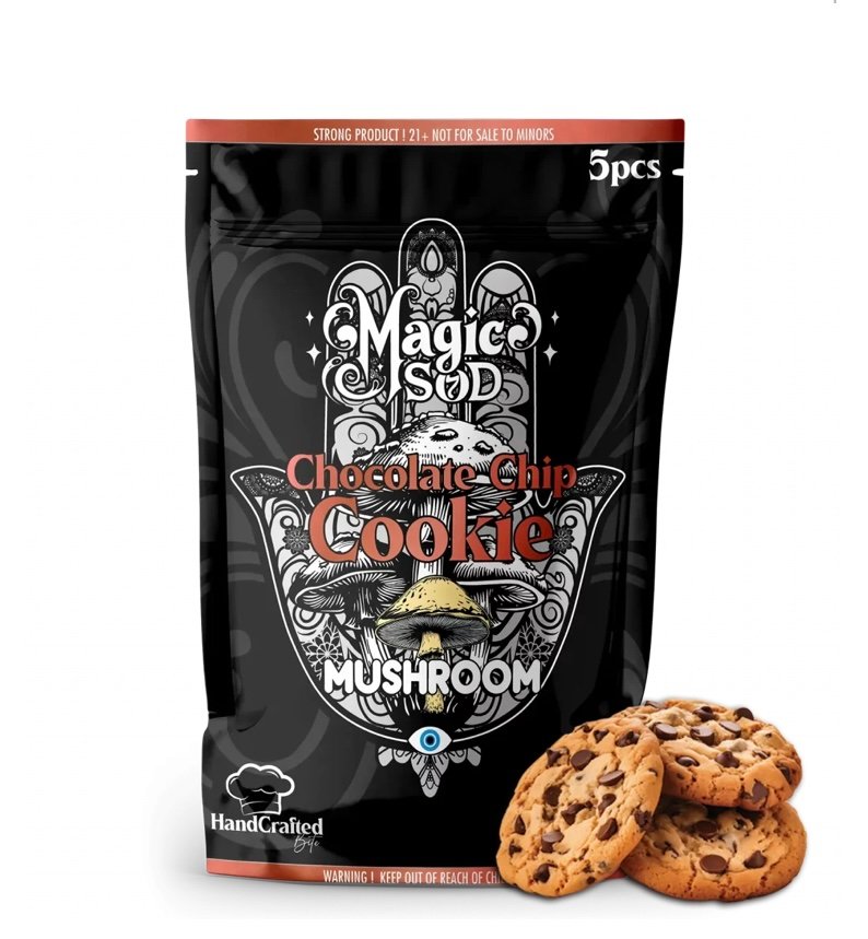 Delta 8 Mushroom Chocolate Chip Cookie 1000mg