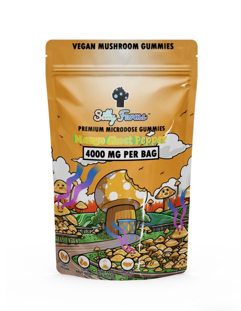 Magic Mushrooms Mango Ghost Pepper Mushroom Gummies
