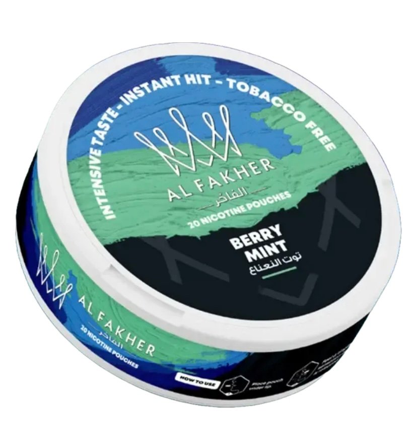 Nicotine Al Fakher - Berry Mint Nicotine Pouch