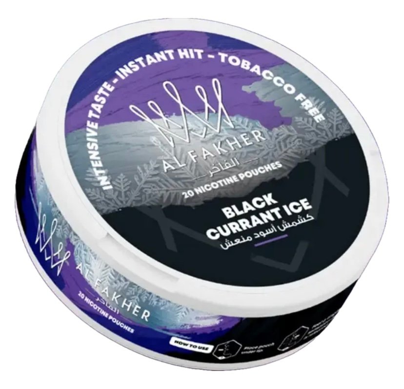Nicotine Al Fakher - Blackcurrant Ice Nicotine Pouch