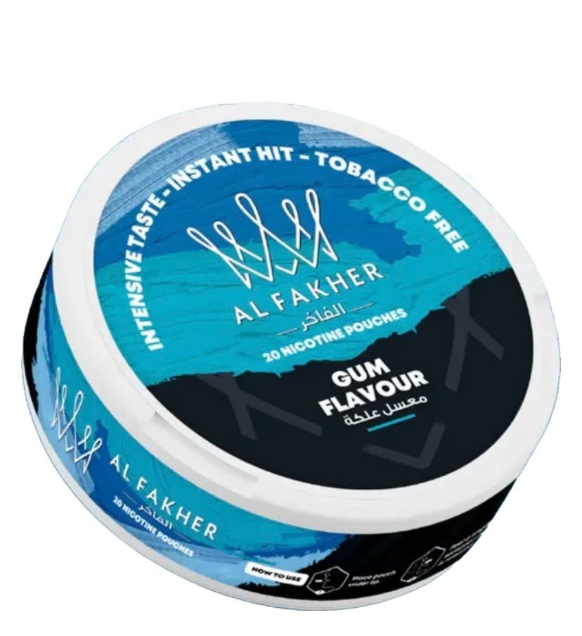 Nicotine Al Fakher - Gum Flavour Nicotine Pouch