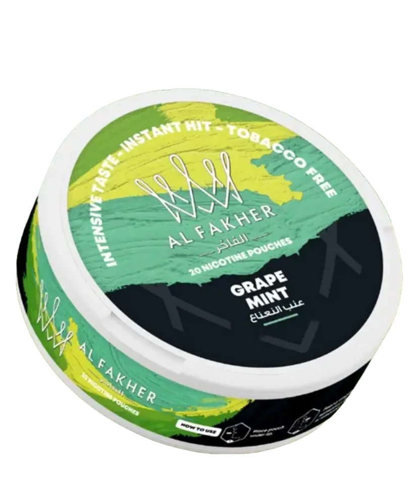 Nicotine Al FAKHER GRAPE MINT SNUS